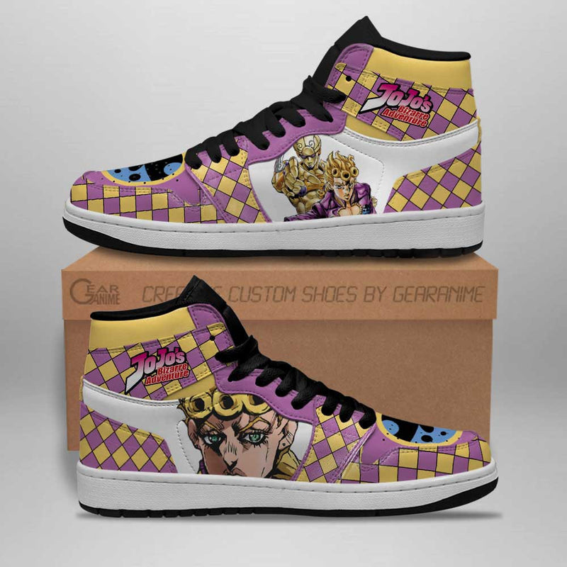 Giorno Giovanna J1 Sneakers Anime