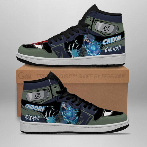 Hatake Kakashi Chidori Jutsu J1 Sneakers Anime