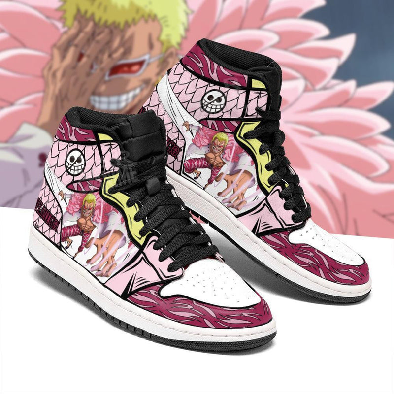 Doflamingo J1 Sneakers Anime Devil Fruit