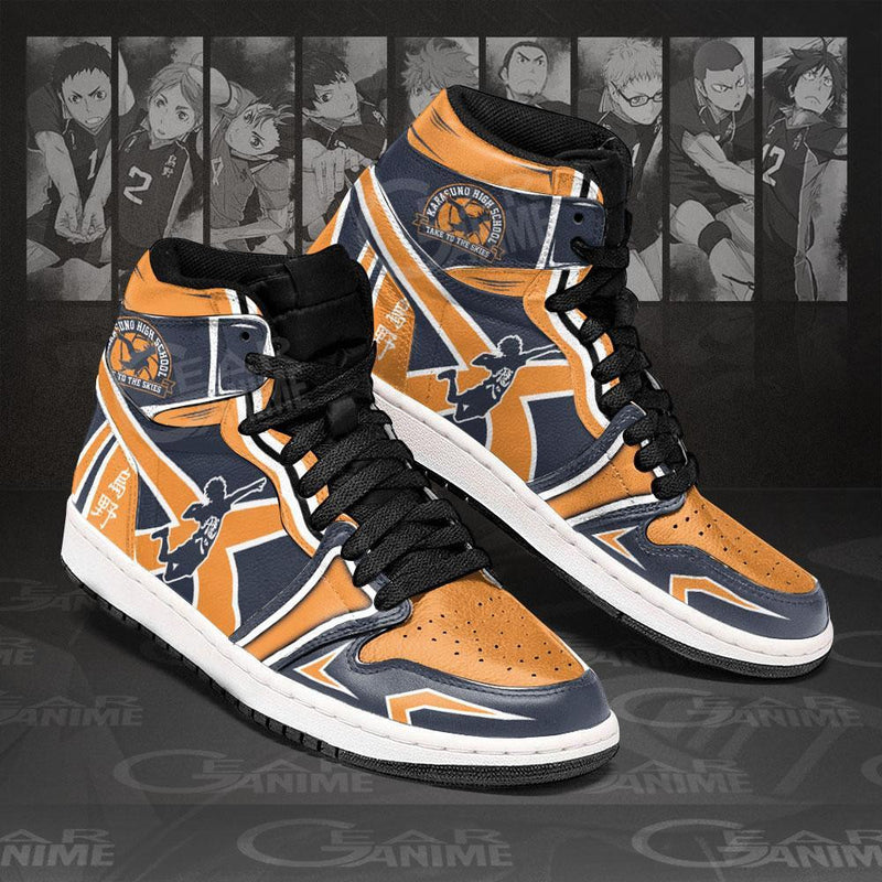 Karasuno High J1 Sneakers Anime