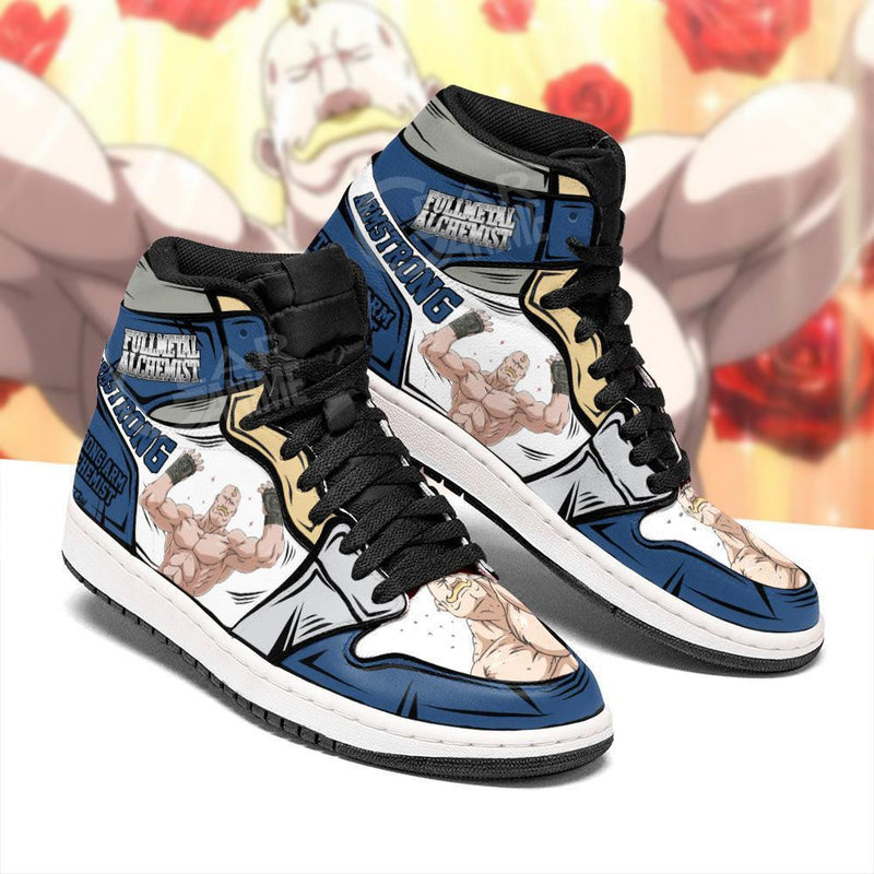 Alex Louis Armstrong J1 Sneakers Anime