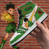 Gon Freecss J1 Sneakers Anime Rock Paper Scissors