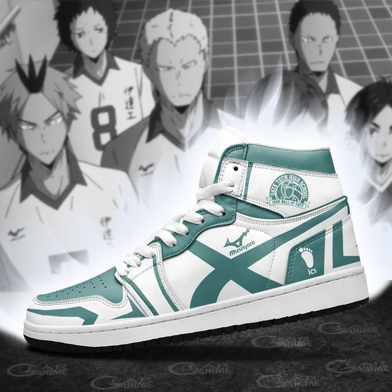 Dateko J1 Sneakers Anime Date Tech High J1 Sneakers Anime