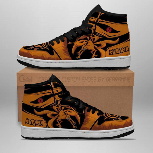 Nine-tailed Beast Kurama J1 Sneakers Custom Anime Shoes