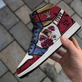 Monkey D Luffy Gear 4th Snakeman J1 Sneakers Anime