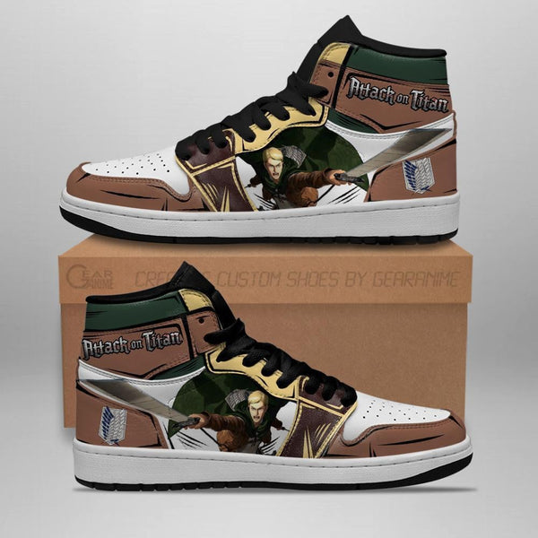 Erwin Smith J1 Sneakers Anime Shingeki MN08