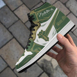 Green Mantis Magic Knight J1 Sneakers Anime