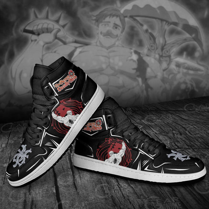 Escanor J1 Sneakers Anime Lion's Sin of Pride J1 Sneakers Anime