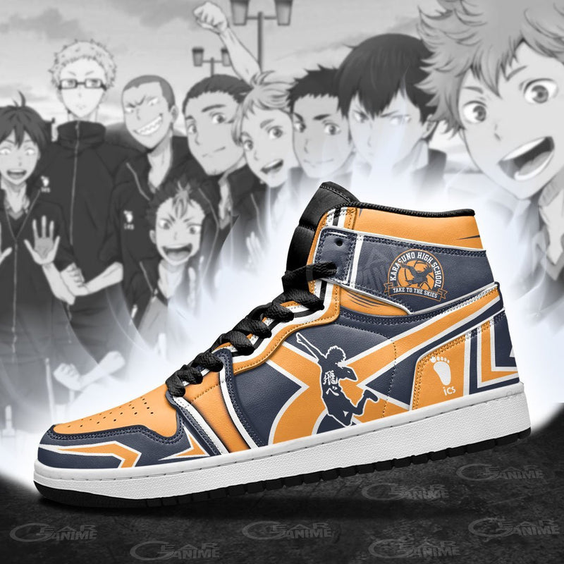 Karasuno High J1 Sneakers Anime