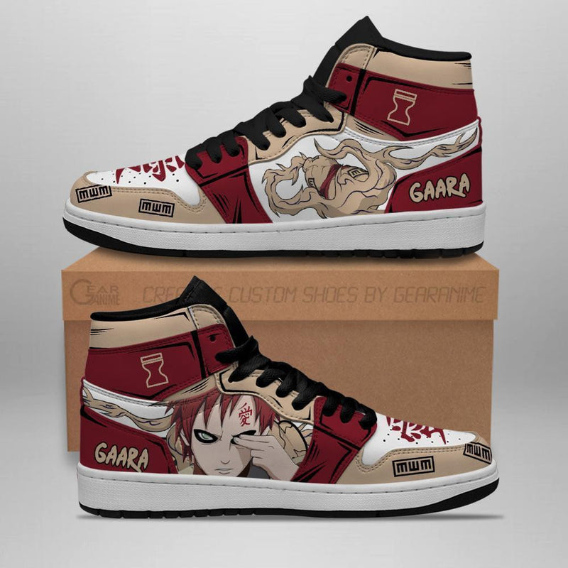 Gaara J1 Sneakers Anime Sand Skill Costume