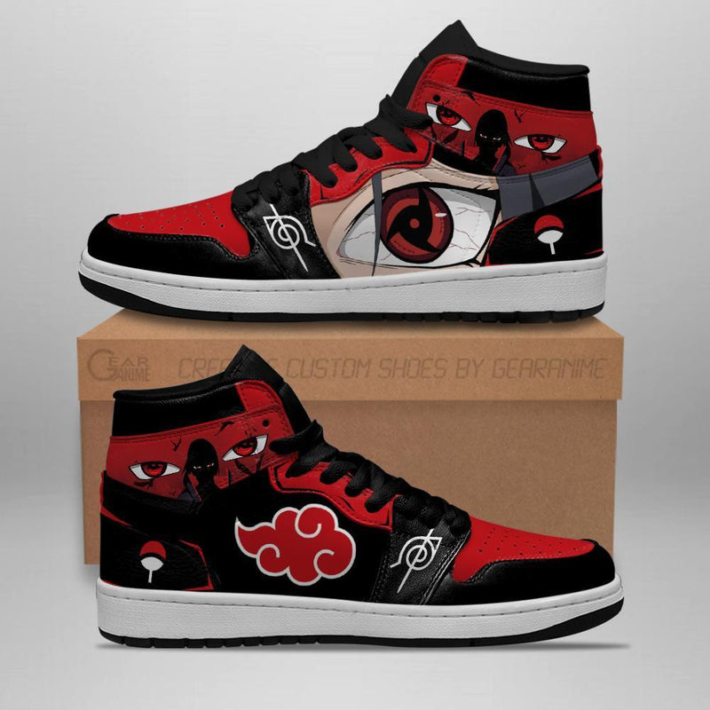 Akatsuki Itachi Sharingan J1 Sneakers Anime