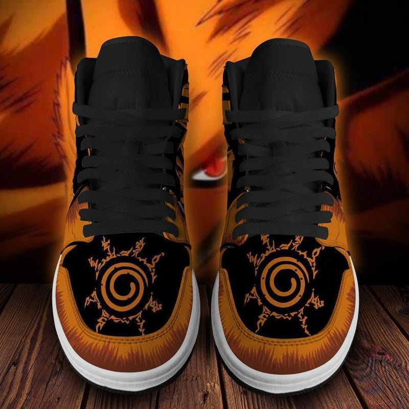 Nine-tailed Beast Kurama J1 Sneakers Custom Anime Shoes