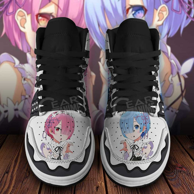 Rem Ram J1 Sneakers Anime