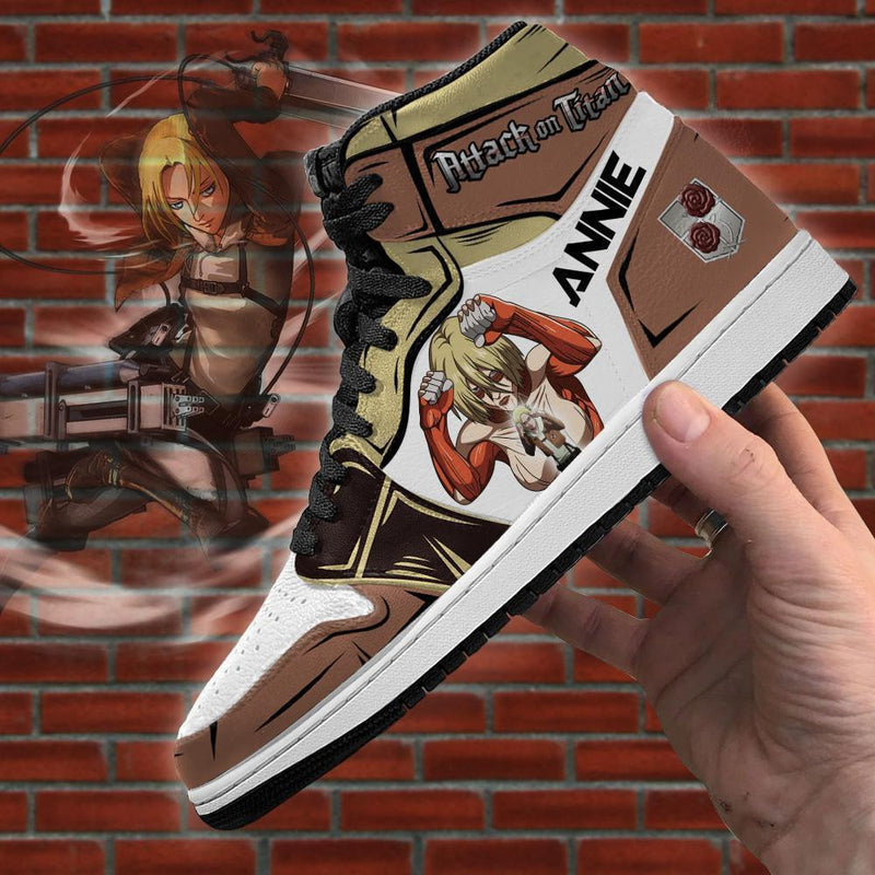 Annie Leonhart Titan J1 Sneakers Anime Shingeki MN08