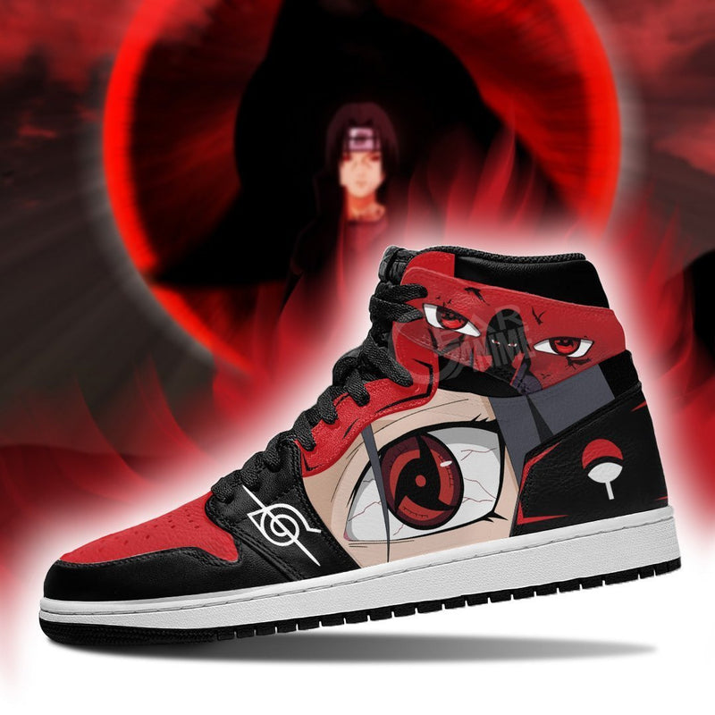 Akatsuki Itachi Sharingan J1 Sneakers Anime