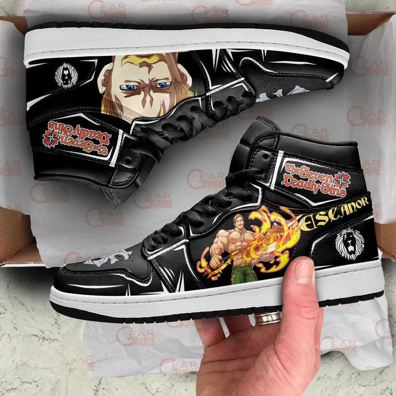 Escanor J1 Sneakers Anime Seven Deadly Sins