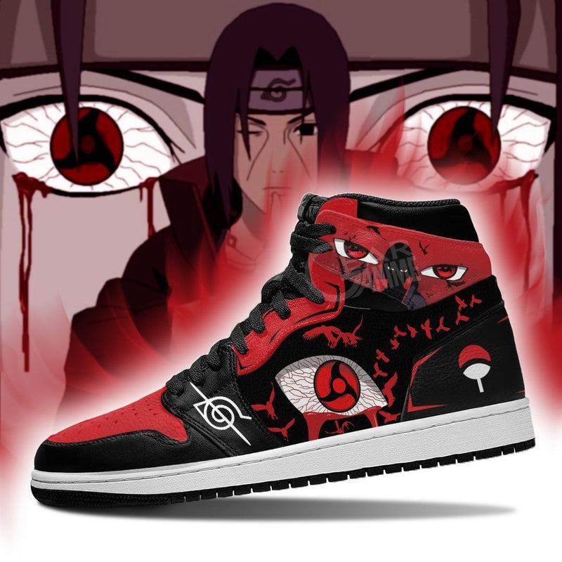 Akatsuki Itachi Sharingan J1 Sneakers Anime Shoes