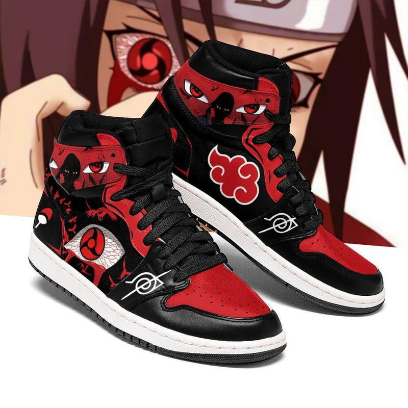 Akatsuki Itachi Sharingan J1 Sneakers Anime Shoes