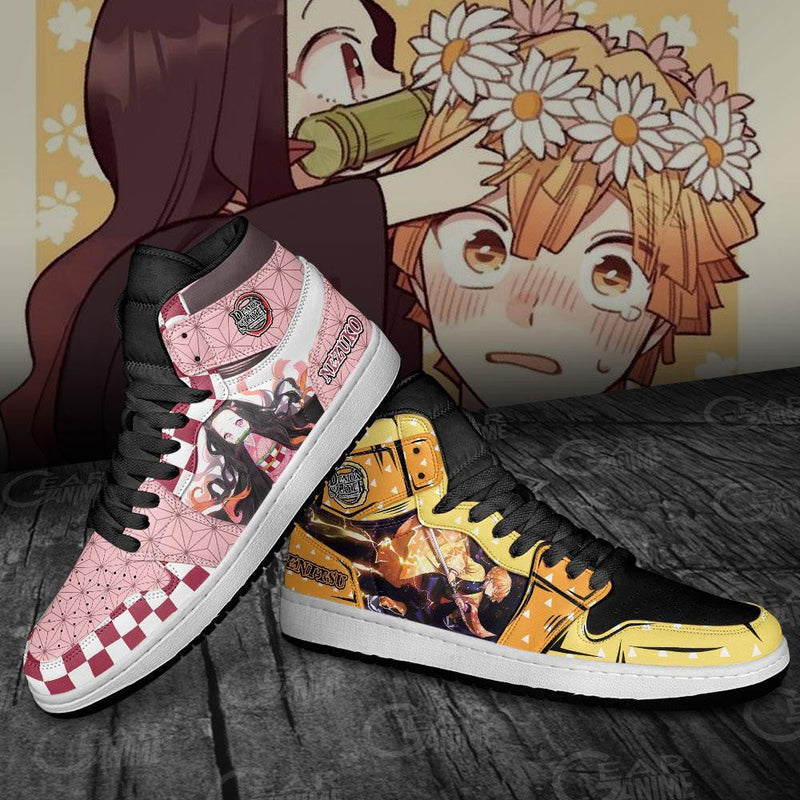 Zenitsu & Nezuko J1 Sneakers Anime MN23