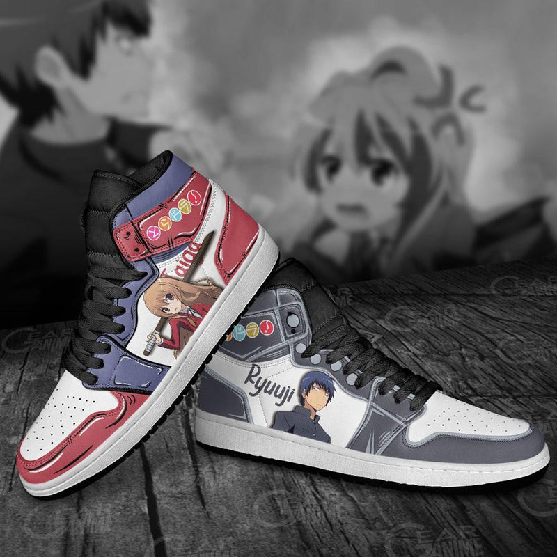 Toradora Takasu Ryuuji and Aisaka Taiga J1 Sneakers Anime