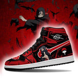 Akatsuki Itachi Pointing Hand J1 Sneakers Custom Shoes