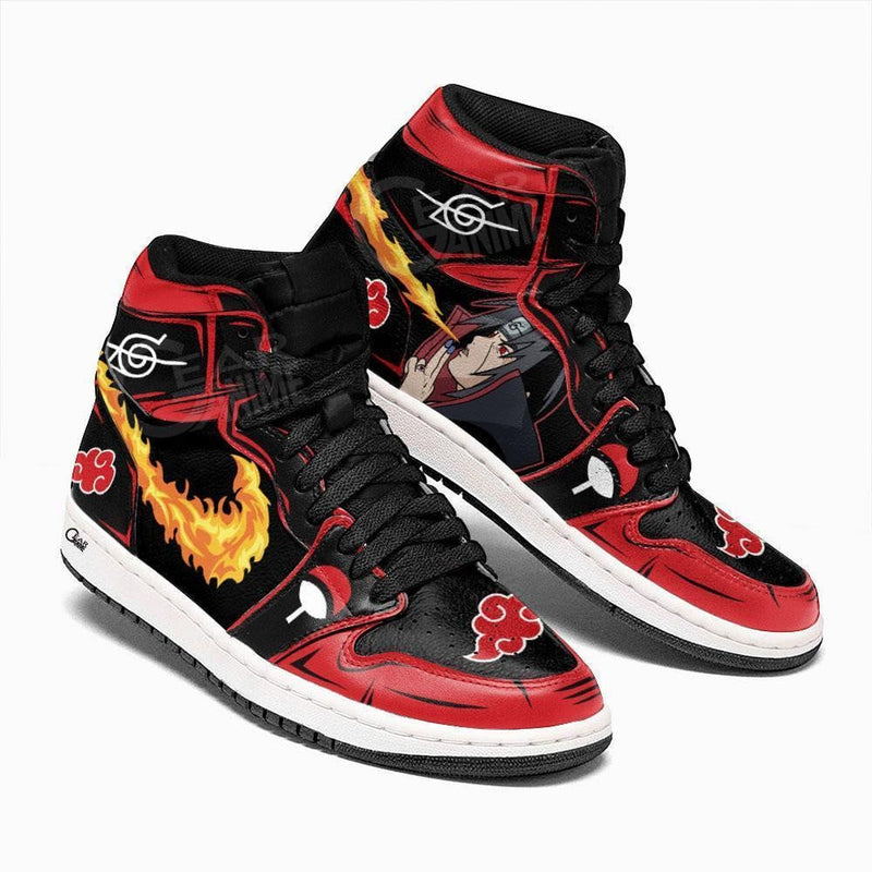 Akatsuki Itachi Fireball Jutsu J1 Sneakers