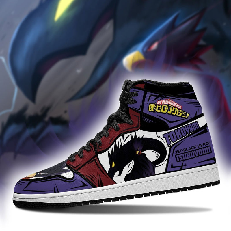 Fumikage Tokoyami J1 Sneakers Anime Tsukuyomi J1 Sneakers Anime