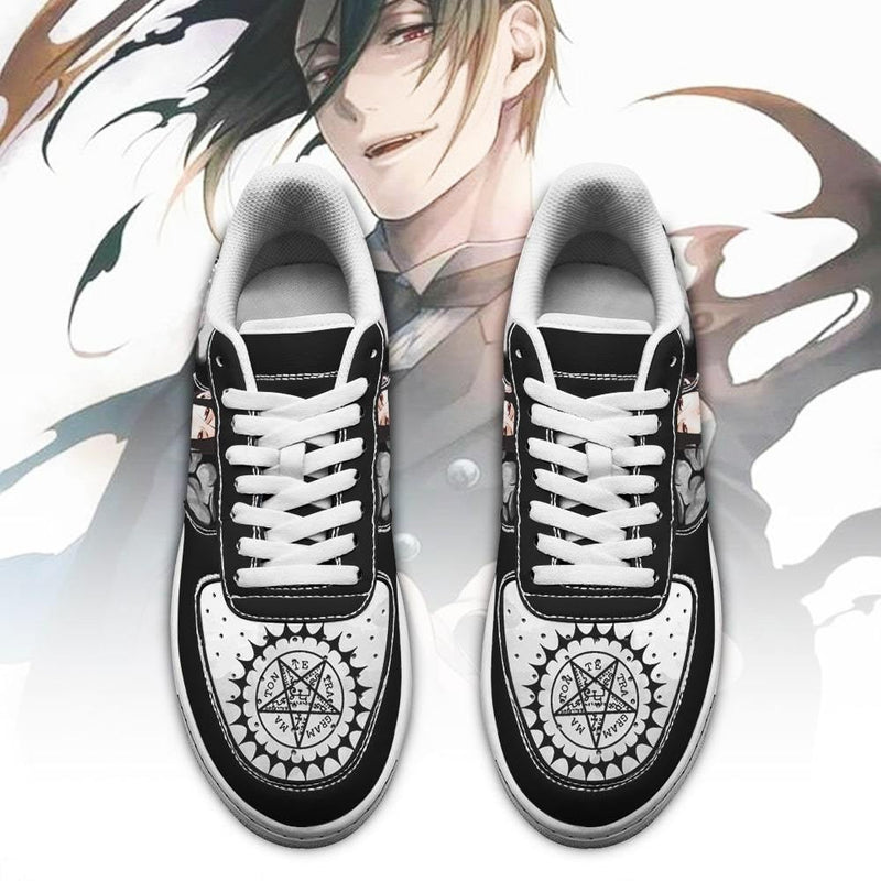 Black Butler Sebastian Michaelis Air Sneakers Anime PT07AF