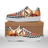 Poke Arcanine Air Sneakers Anime Checkerboard