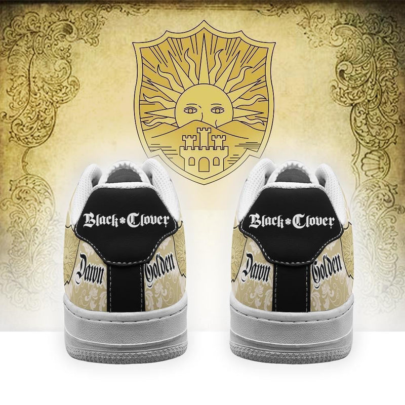 Magic Knights Squad Golden Dawn Air Sneakers Anime