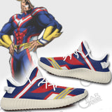 Golden All Might Yz Shoes Uniform Anime TT10