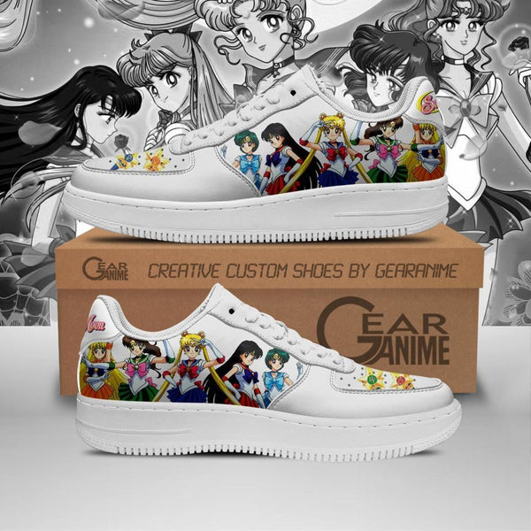 Sailor Air Sneakers Anime PT10AF