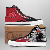 Sasori High Top Shoes Akatsuki Shoes