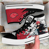 Sasori High Top Shoes Akatsuki Shoes