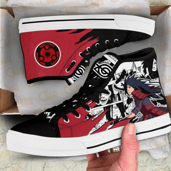 Madara Uchiha High Top Shoes