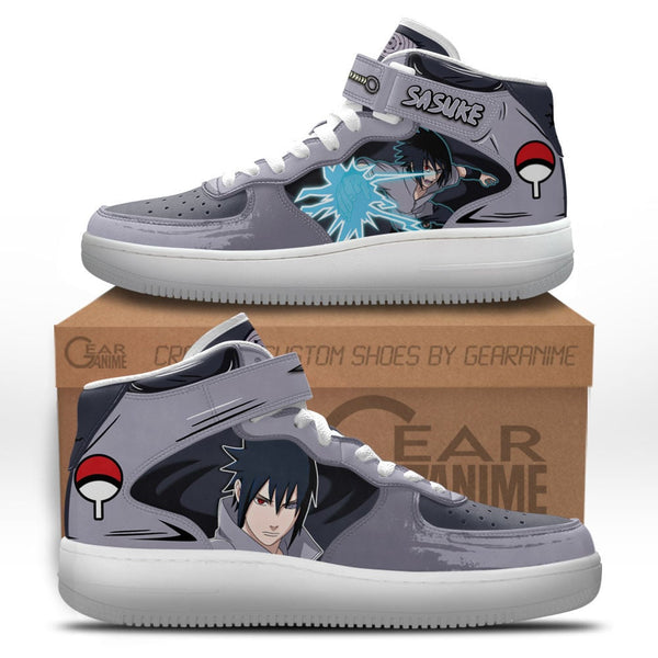 Sasuke Uchiha Air Mid Shoes MN2203