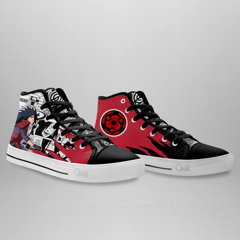 Madara Uchiha High Top Shoes