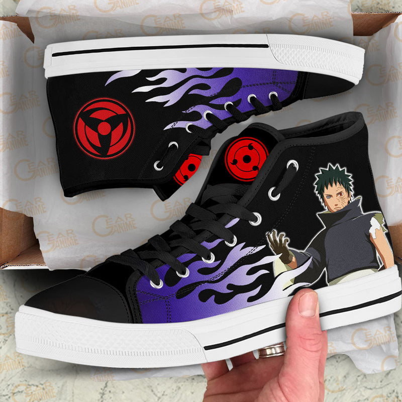 Obito Uchiha High Top Shoes NTT090