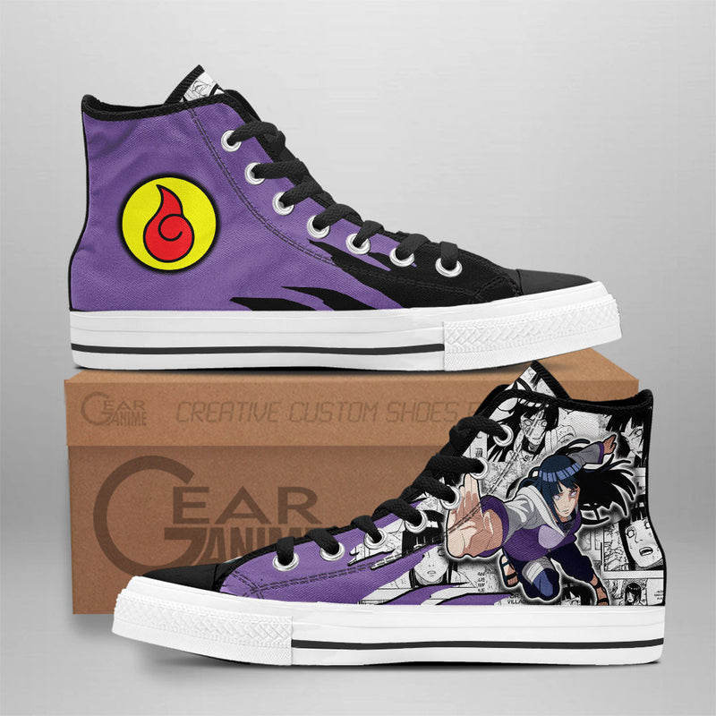 Hinata Hyuga High Top Shoes