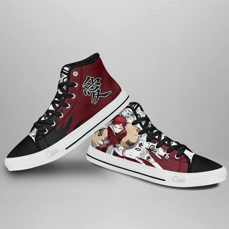 Gaara High Top Shoes