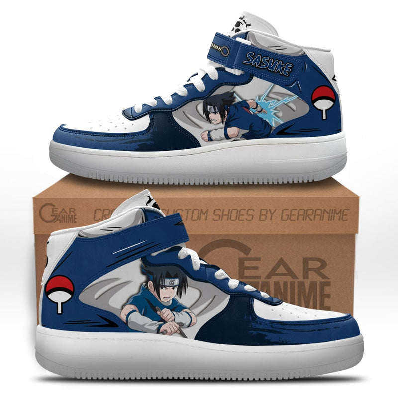 Sasuke Uchiha Young Air Mid Shoes MN2203