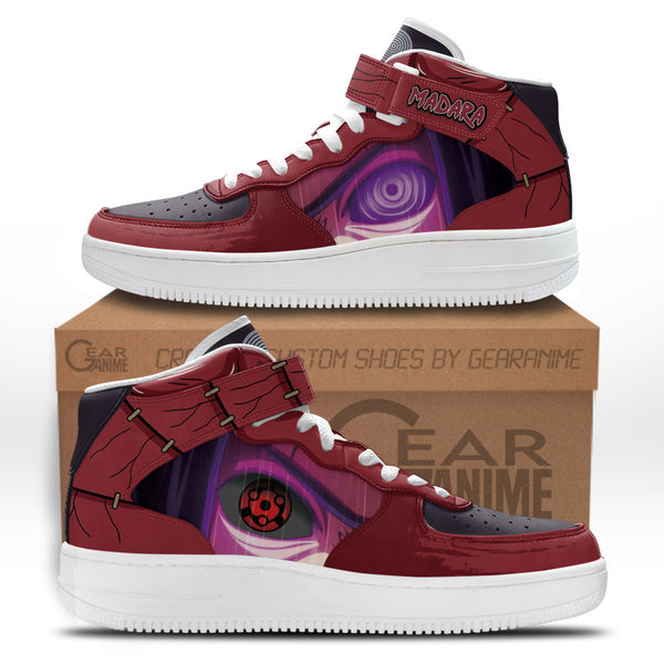 Madara Rinnegan and Sharingan Air Mid Shoes MN2203