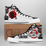 Luffy Nika Awakening Gear 5th High Top Shoes Japan Style