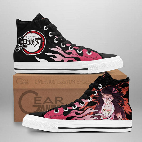 Nezuko Kamado Demon High Top Shoes NTT090