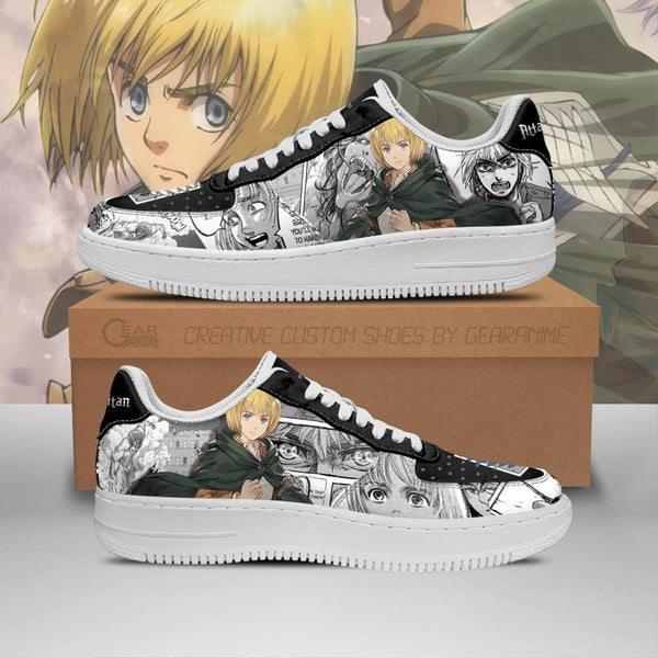 AOT Armin Air Sneakers Anime Shingeki Mixed PT07AF