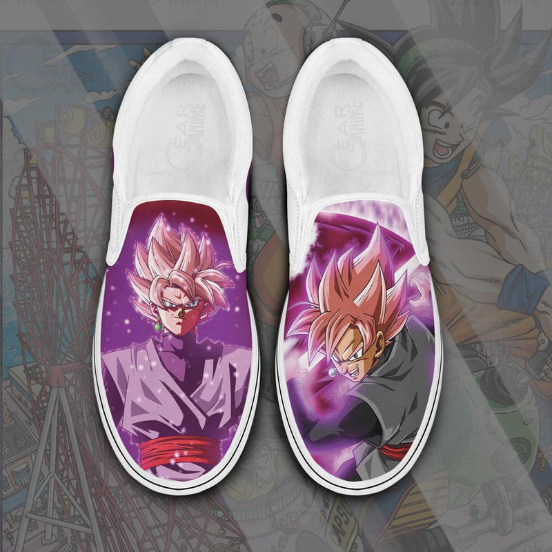 Goku Black Rose Slip-On Shoes PN1120