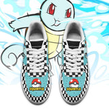 Poke Squirtle Air Sneakers Anime Checkerboard PT0720