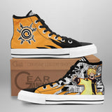 Uzumaki Bijuu Mode High Top Shoes