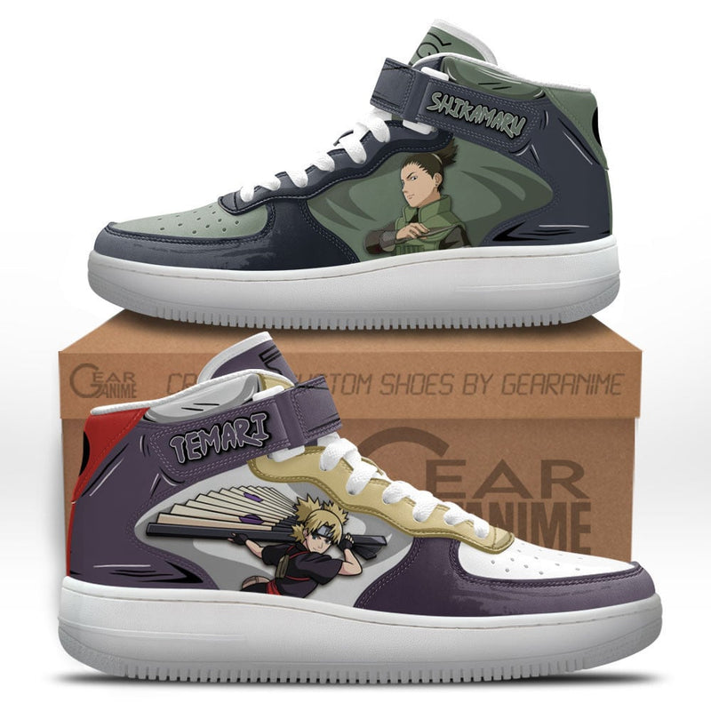 Shikamaru and Temari Air Mid Shoes MN2203