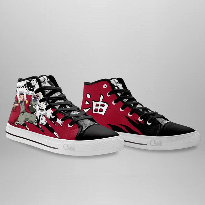 Jiraiya High Top Shoes For Fans